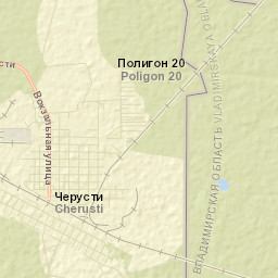 Cherusti Street Map