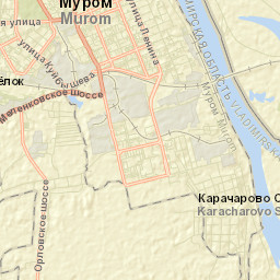 Murom Street Map