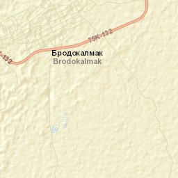 Brodokalmak Street Map