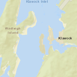 Klawock Alaska Street Map