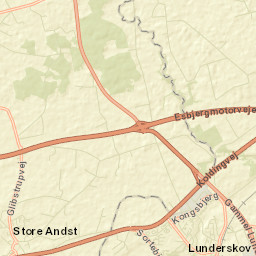 Lunderskov Street Map