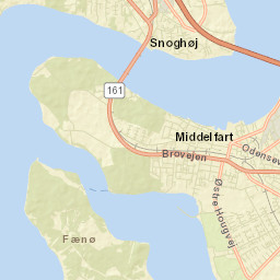 Middelfart Street Map
