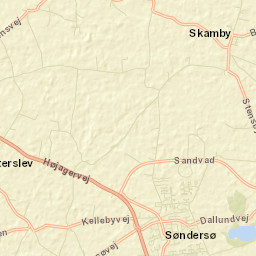 Søndersø Street Map