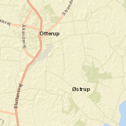 Otterup Street Map