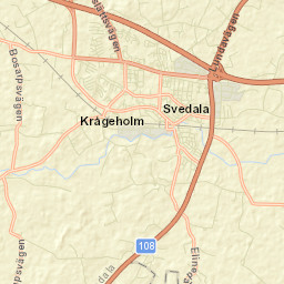 Svedala Street Map