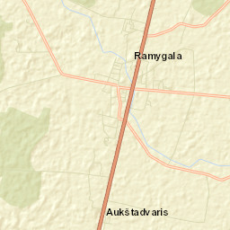 Ramygala Street Map