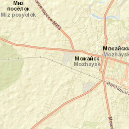 Mozhaysk Street Map