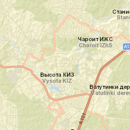 Troitsk Street Map