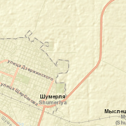 Shumerlya Street Map