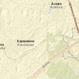 Kanashskiy Rayon Street Map