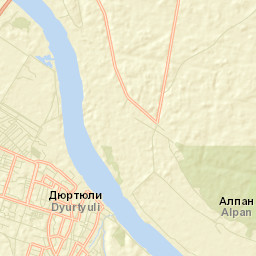 Dyurtyuli Street Map