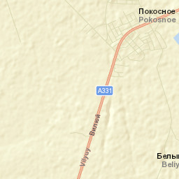 Pokosnoye Street Map