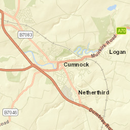 Auchinleck Street Map