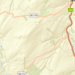 9 Boundaries, Jedburgh, Scottish Borders Street Map