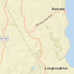 Longhoughton Street Map