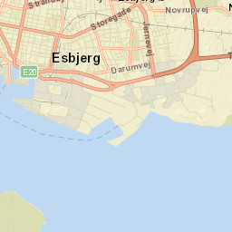 Esbjerg Kommune Street Map