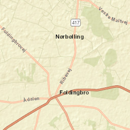 Vejen Kommune Street Map