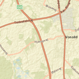 Kolding Kommune Street Map
