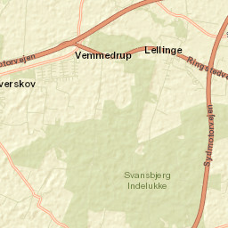Køge Kommune Street Map