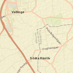 Vellinge Street Map