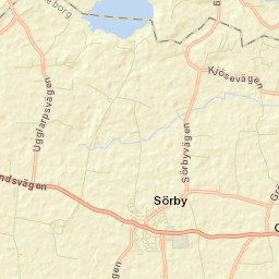 Anderslöv Street Map