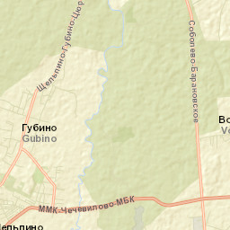 Ashitkovo Street Map