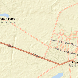 Verkhneyarkeyevo Street Map