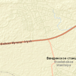 Vvedenskoye Street Map