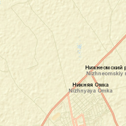 Nizhnyaya Omka Street Map