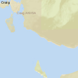 Craig Alaska Street Map