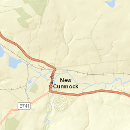 New Cumnock Street Map