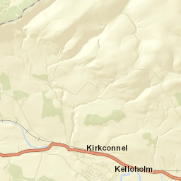Kirkconnel Street Map