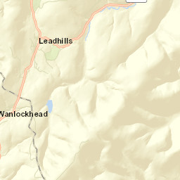 110 Main Street, Leadhills, Biggar, South Lanarkshire Street Map