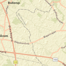 Bullerup Street Map