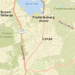 Frederiksberg Street Map