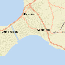 Ljunghusen Street Map