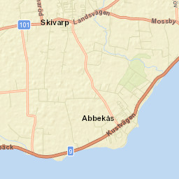 Skivarp Street Map