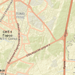 Podolsk Street Map
