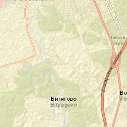Domodedovskiy Rayon Street Map