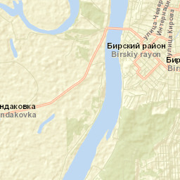 Birsk Street Map