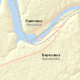 Pavlovka Street Map