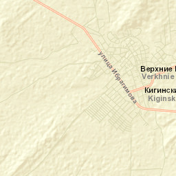 Verkhniye Kigi Street Map