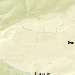 4 Peels Cottages, Harbottle, Morpeth, Northumberland Street Map