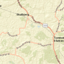 Tommerup Stationsby Street Map