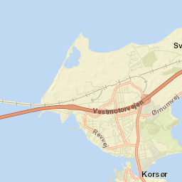 Korsør Street Map