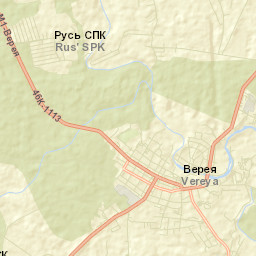 Vereya Street Map