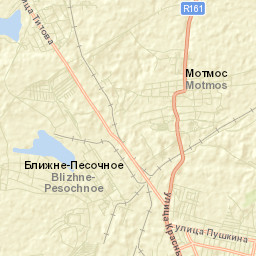 Blizhne-Pesochnoye Street Map