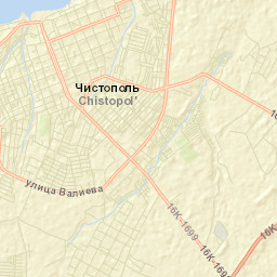 Chistopol’ Street Map