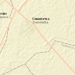 Semiletka Street Map
