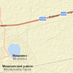 Mishkino Street Map